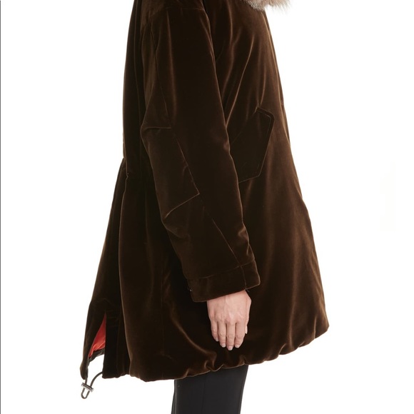 🥳Host Pick 🥳 Moncler Tadorne fur trimmed parka - Picture 7 of 8